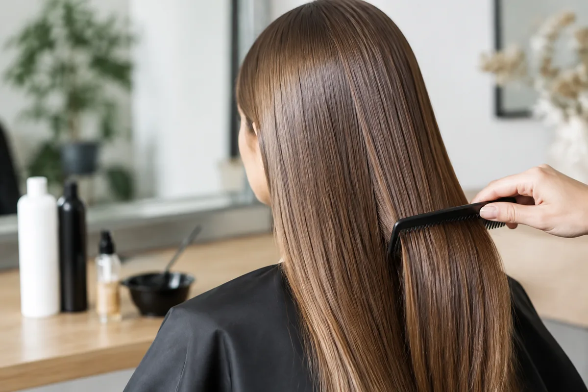 Peut-on faire une coloration après un lissage à la kératine ?